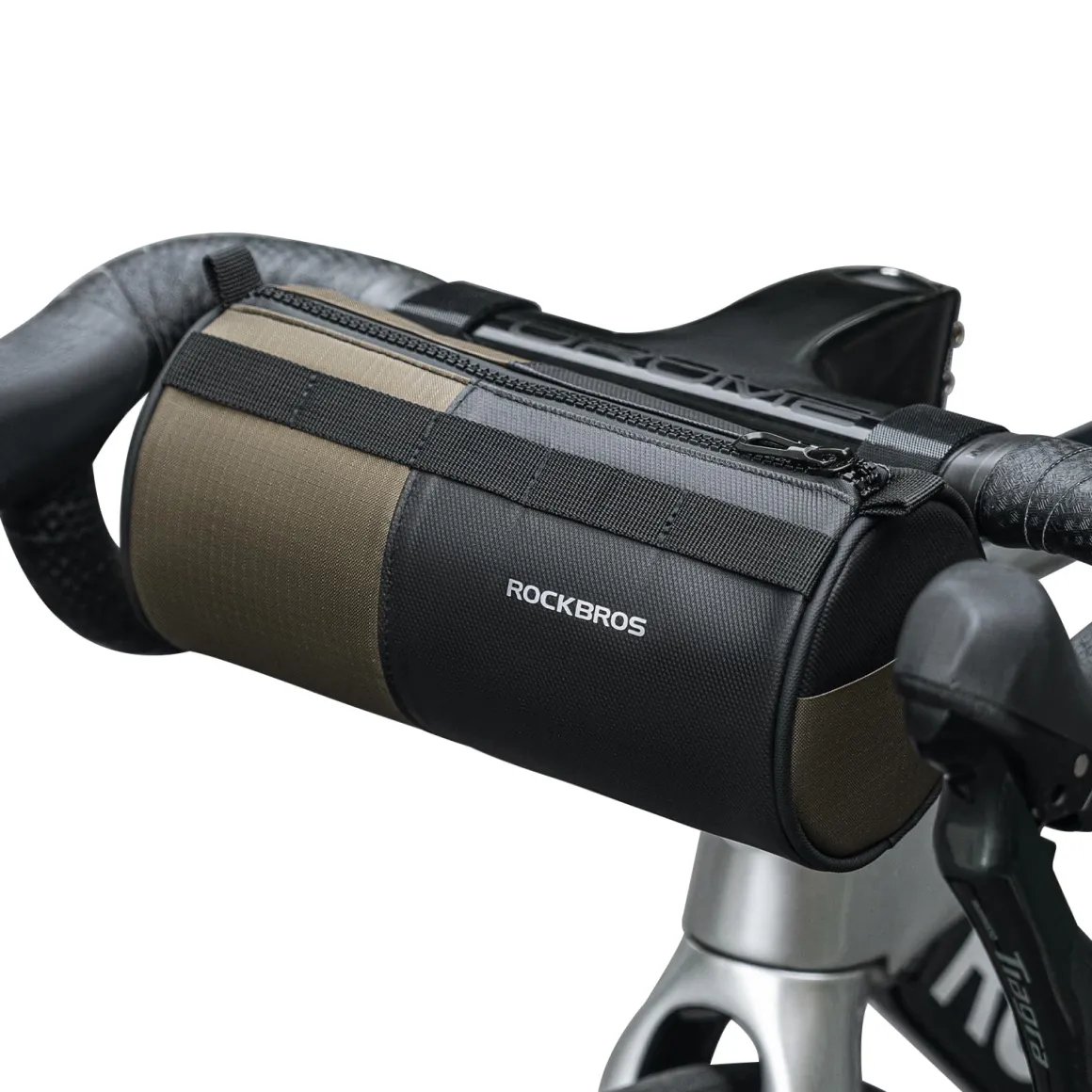 ROCKBROS Bike Handlebar Bag with Shoulder Strap for Road, Mountain Gravel Bikes