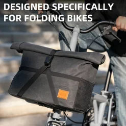 ROCKBROS Bike Handlebar Folding Bike Bag Bike Accessories Bike Storage 8L-10L