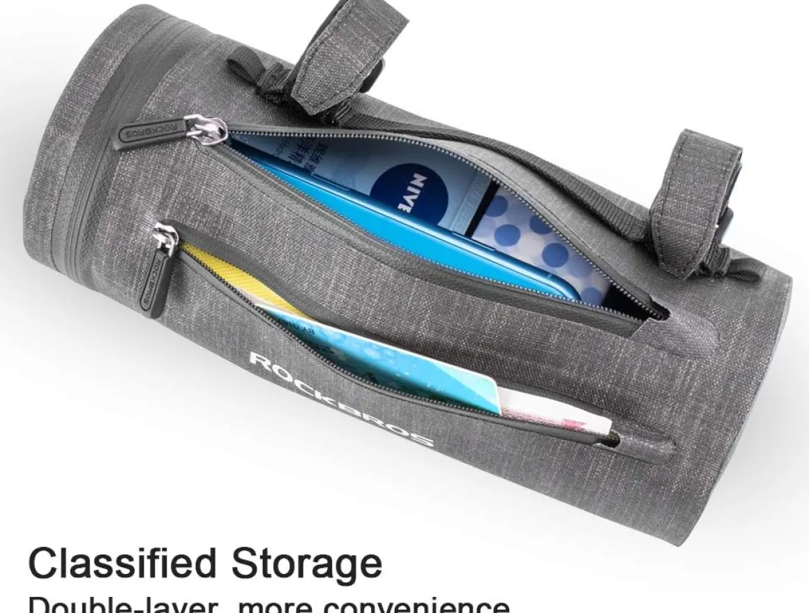 ROCKBROS Bike Handlebar Front Frame Storage Bag