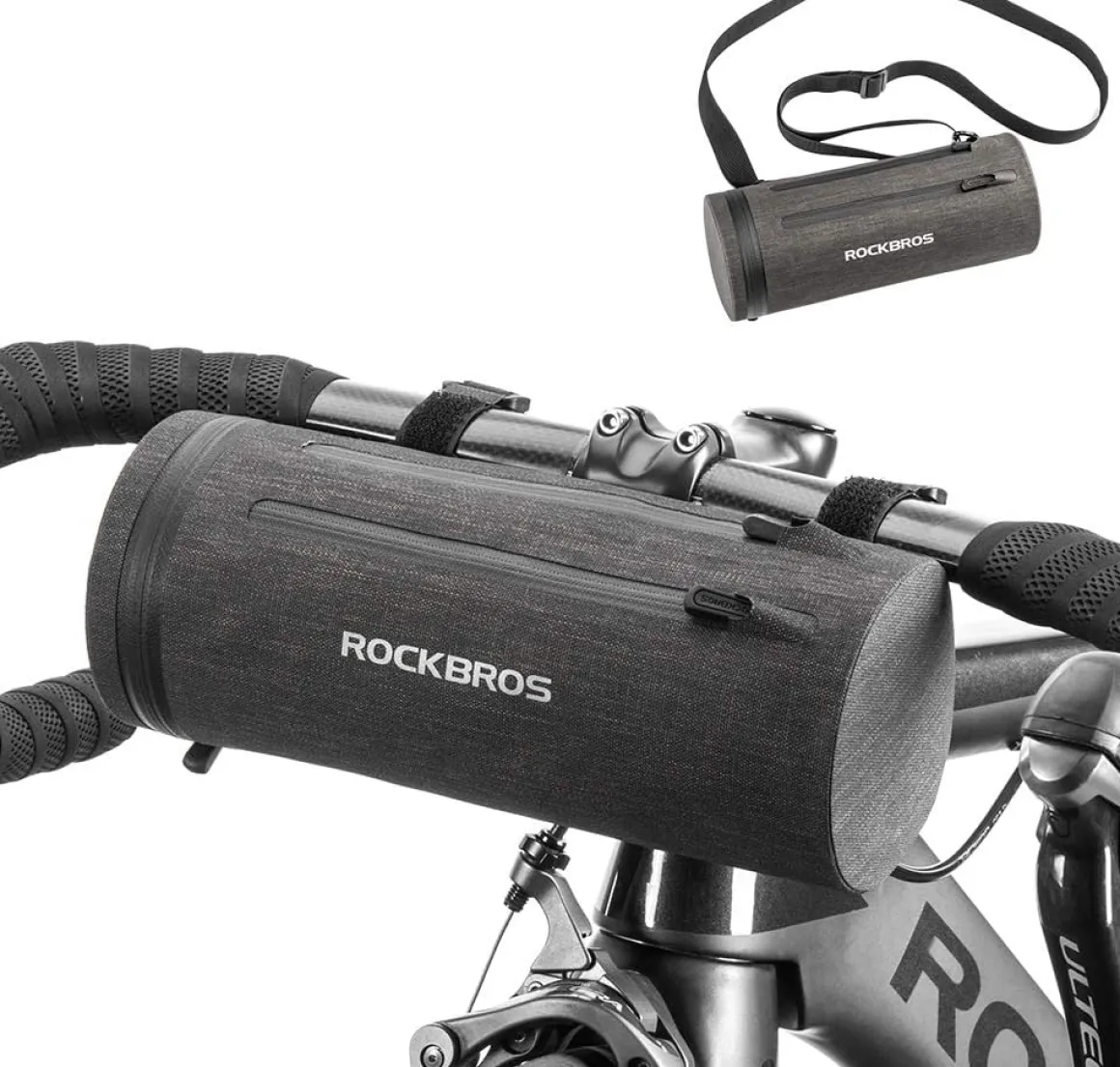ROCKBROS Bike Handlebar Front Frame Storage Bag