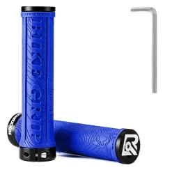 ROCKBROS Bike Handlebar Grips Double Lock-on MTB Bicycle Handle Bar Grips
