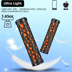ROCKBROS Bike Handlebar Grips Double Lock-on Non-Slip Grips for MTB, BMX 22.2mm