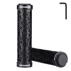 ROCKBROS Bike Handlebar Grips Double Lock-on Non-Slip Grips for MTB, BMX 22.2mm