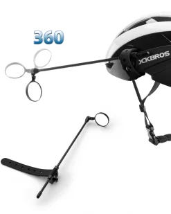 ROCKBROS Bike Helmet Mirror Detachable Fixing Way ycling Mirror