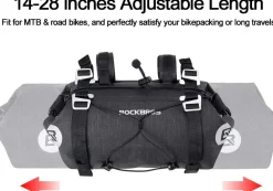 ROCKBROS Bikepacking Bike Handlebar Bag Waterproof 7L-14L