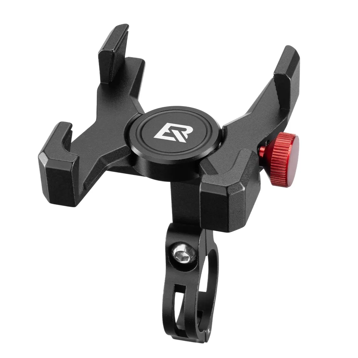 ROCKBROS Bike Phone Holder, Aluminum Handlebar Mount for 4.7-7.1" Phones
