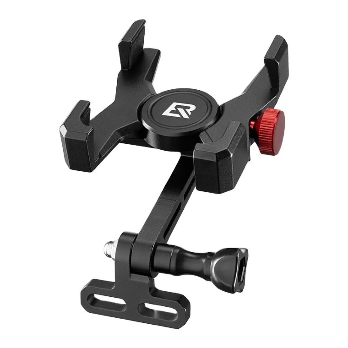 ROCKBROS Bike Phone Holder, Aluminum Handlebar Mount for 4.7-7.1" Phones