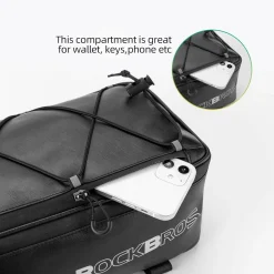 ROCKBROS Bike Rack Bag Saddle Pannier Bag Waterproof 6L or 9L