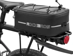 ROCKBROS Bike Rack Bag Saddle Pannier Bag Waterproof 6L or 9L