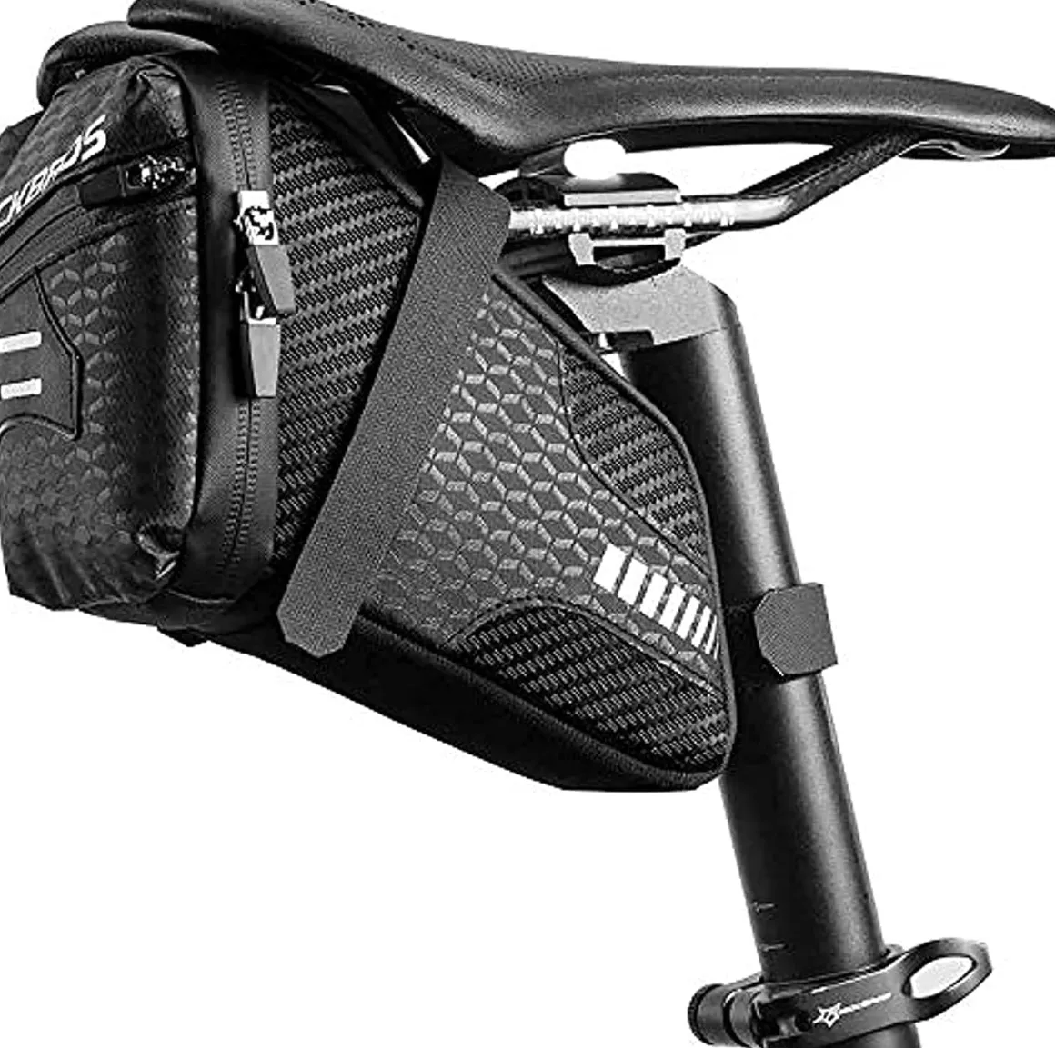 ROCKBROS Bike Saddle Bag Under Seat 1.5L Cycling Accessories Storage Pouch
