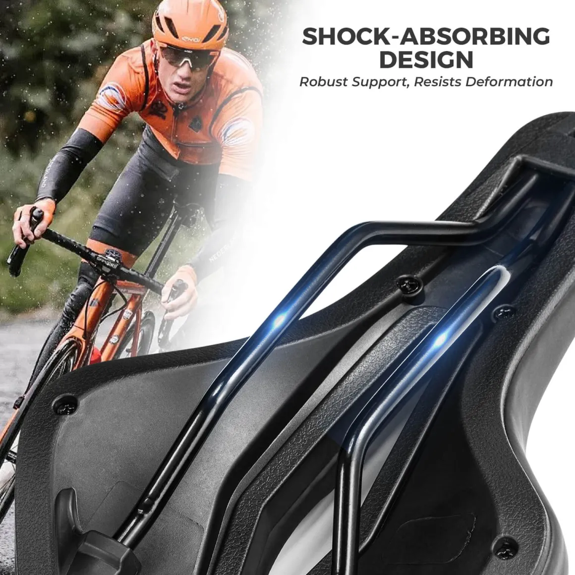 ROCKBROS Bike Saddle Breathable Comfort