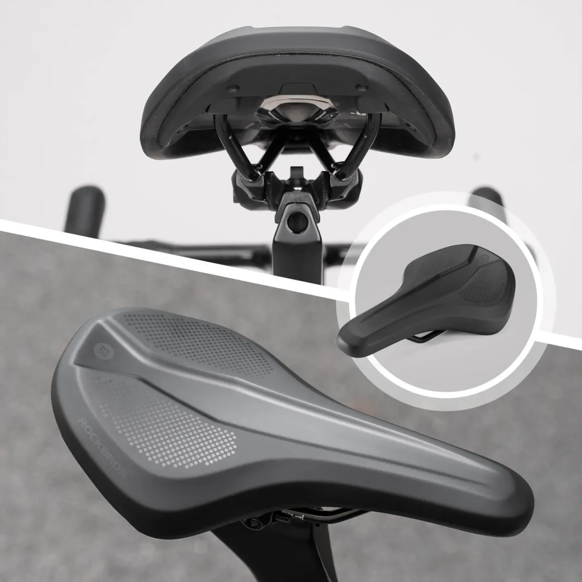 ROCKBROS Bike Saddle Comfortable
