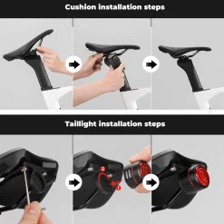 ROCKBROS Bike Saddle Comfortable