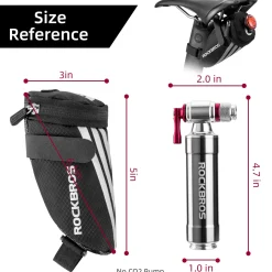 ROCKBROS Bike Saddle Seat Bag Under Seat