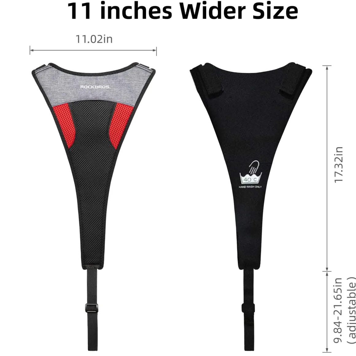 ROCKBROS Bike Sweat Guard, 11‘’ Wider Bike Trainer Sweat Guard