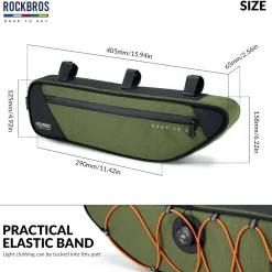 ROCKBROS Bike Triangle Bag-Road to sky