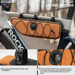 ROCKBROS Bike Triangle Bag-Road to sky