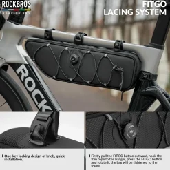 ROCKBROS Bike Triangle Bag-Road to sky