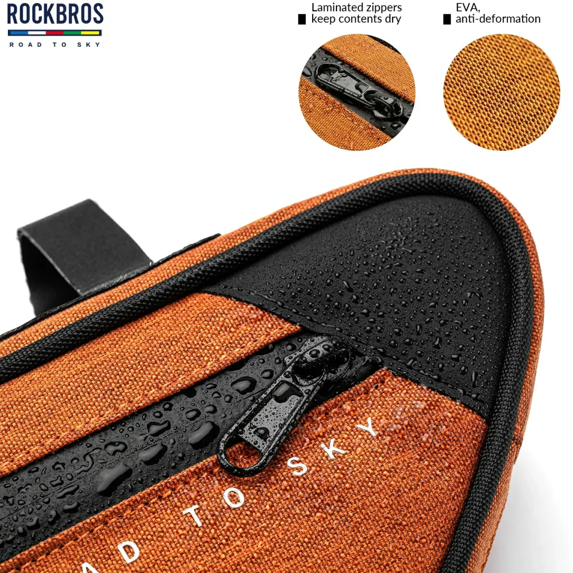 ROCKBROS Bike Triangle Bag-Road to sky