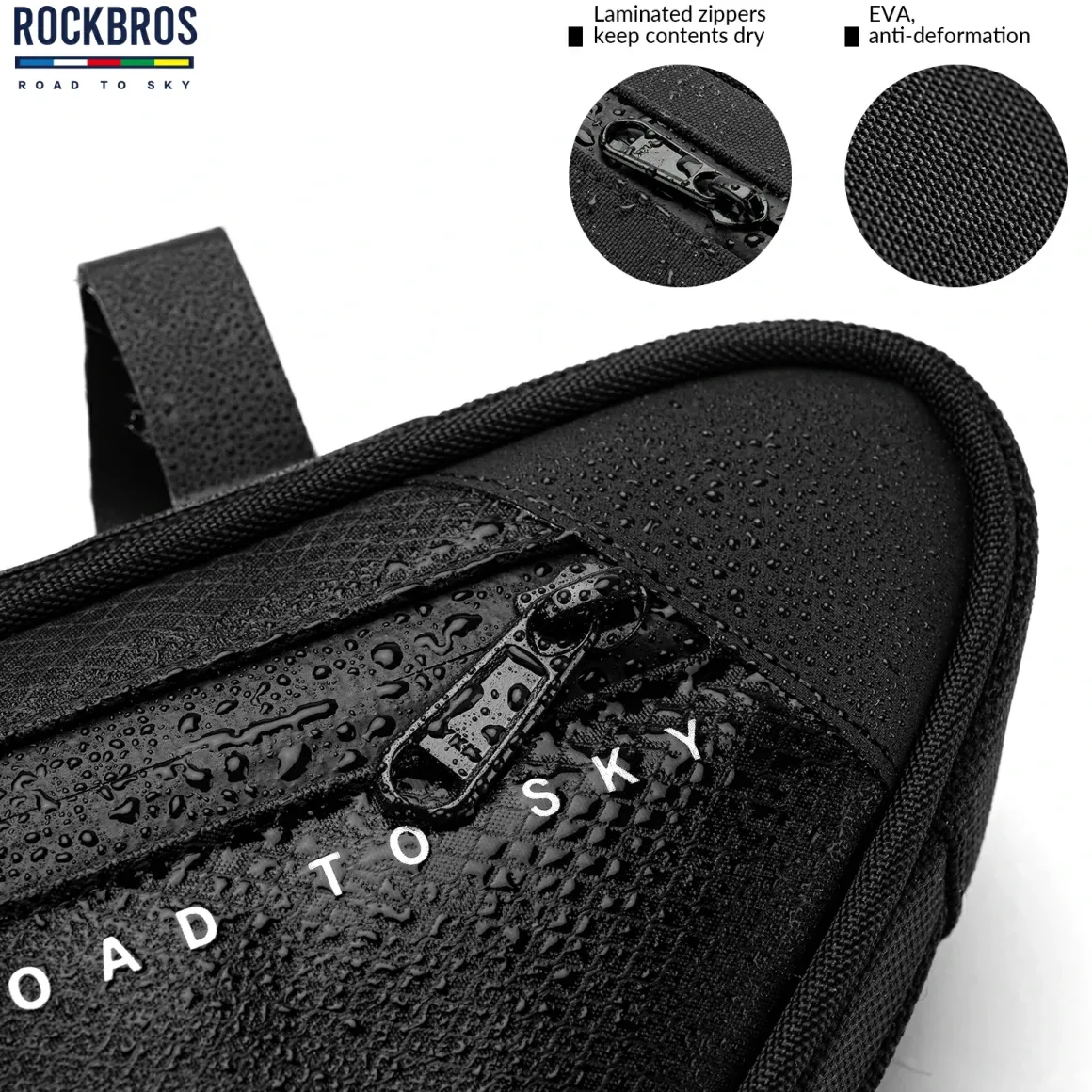 ROCKBROS Bike Triangle Bag-Road to sky