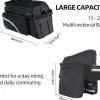 ROCKBROS Bike Trunk Bag 13L-25L Bike Rear Rack Bag