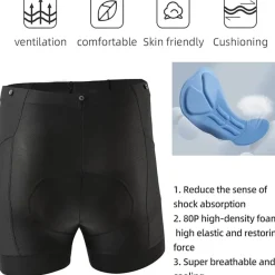 ROCKBROS Breathable Cycling Trousers 2 in 1 With Quick-Drying Padding