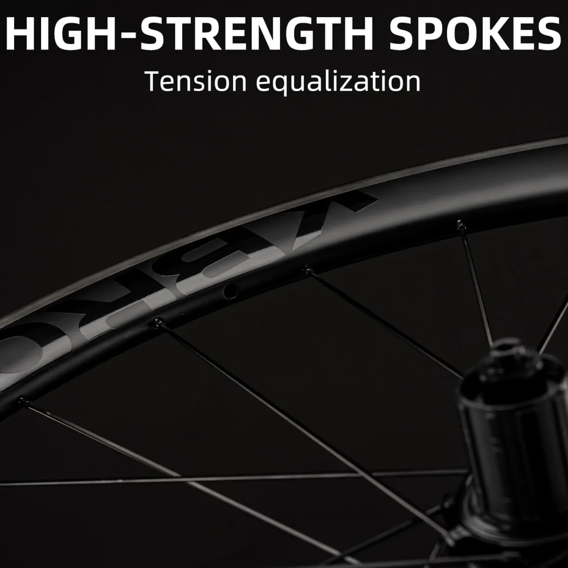 ROCKBROS 700c Carbon Fiber Disc Rim 38/50/65 mm 1.6-1.7 kg Clincher Wheelset