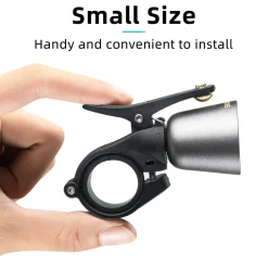 ROCKBROS Classic Brass Bike Bell Loud Easy Install Fits Most Handlebars