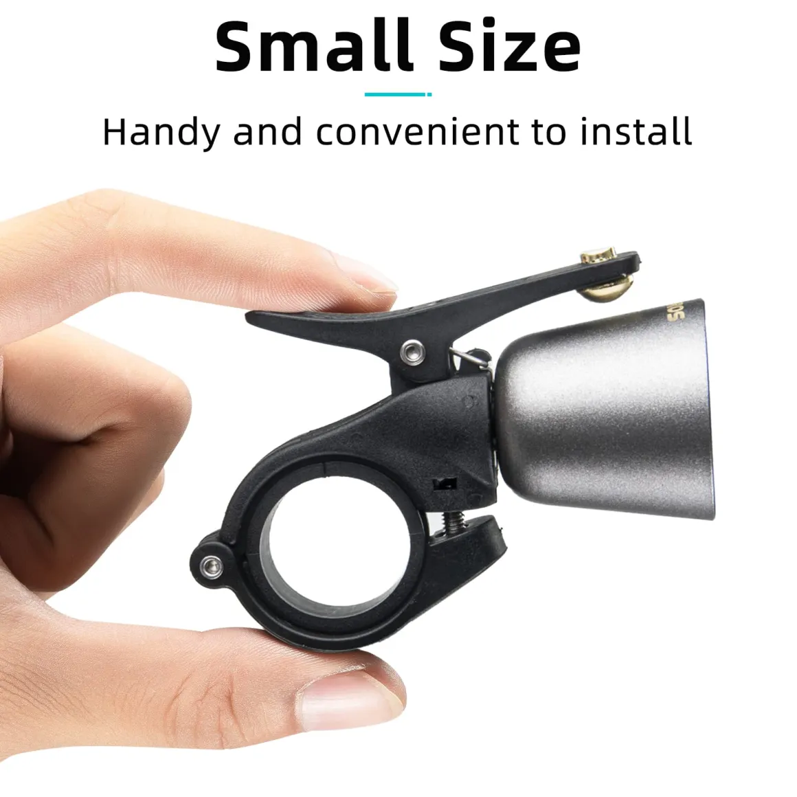 ROCKBROS Classic Brass Bike Bell Loud Easy Install Fits Most Handlebars