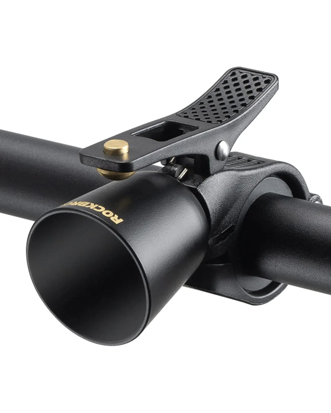 ROCKBROS Classic Brass Bike Bell Loud Easy Install Fits Most Handlebars