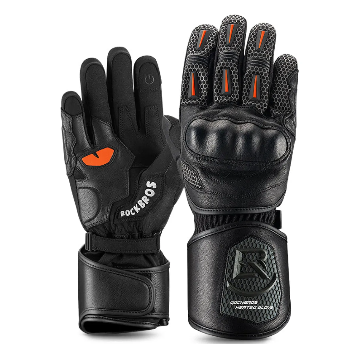 ROCKBROS Cold Weather Warm Motorcycle Winter Gloves for Men with Touchscreen