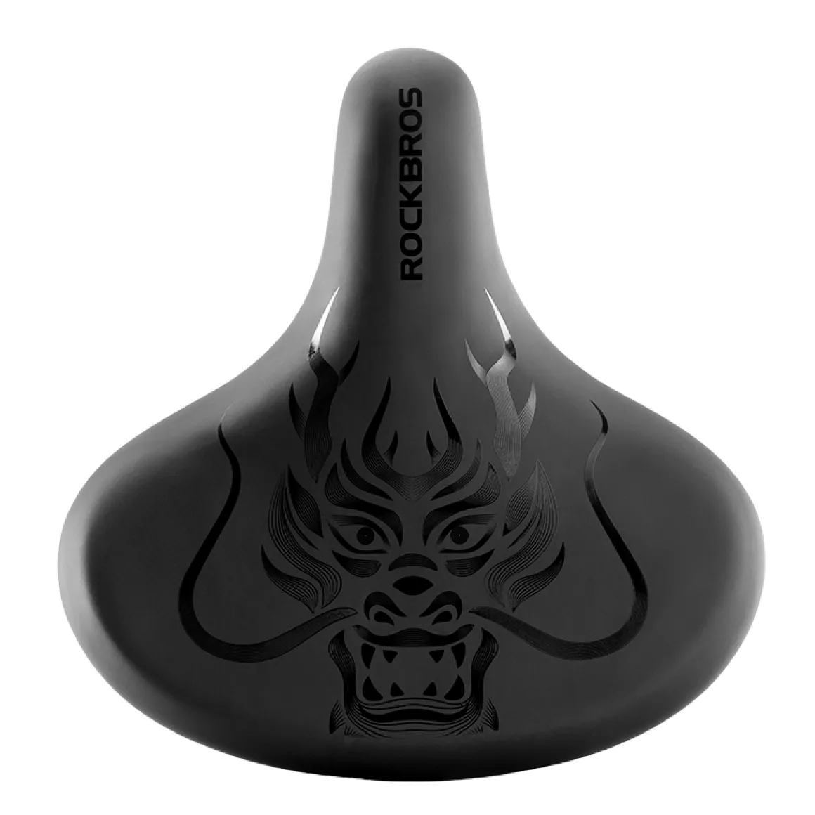 ROCKBROS Comfort Shock Absorption Bike Saddle Soft Wide Seat for Men Women