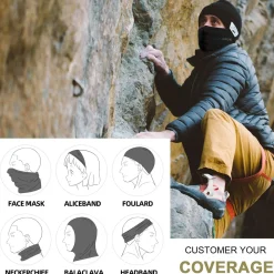 ROCKBROS Cooling Neck Gaiter Bandana Face Mask Summer Half Face Scarf for Cycling Fishing