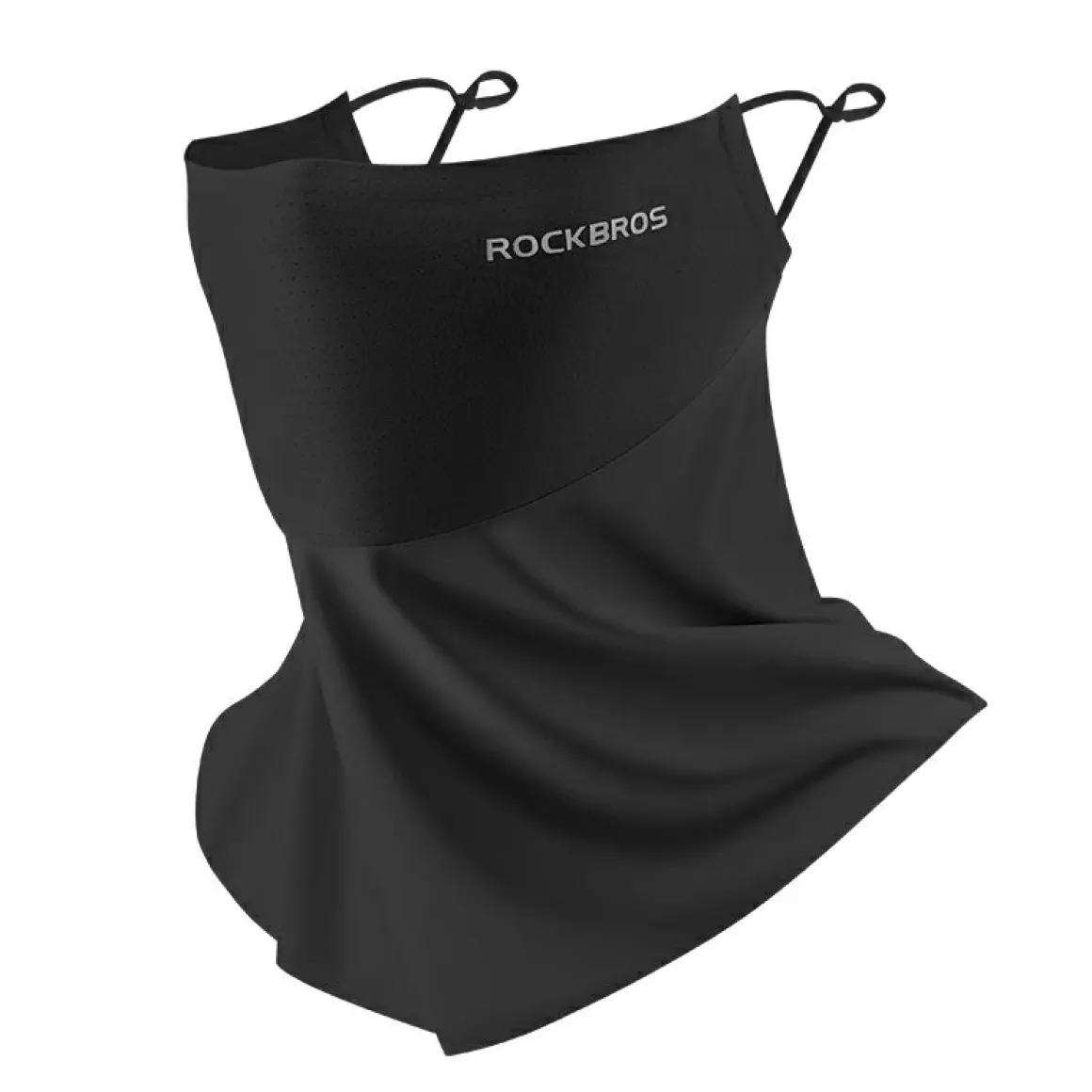 ROCKBROS Cooling Neck Gaiter with Ear Loops – UV Protection for Cycling