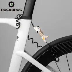ROCKBROS Cute Cat Password Bike Lock 51.2in