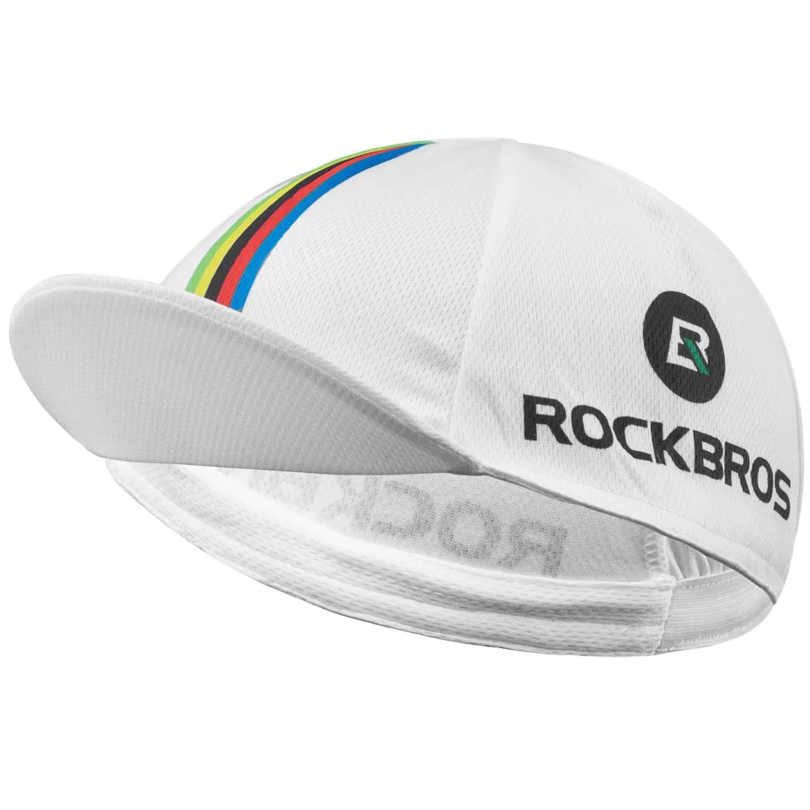 ROCKBROS Cycling Cap Sun Visor Ployester Breathable Rainbow Hat for Men Women