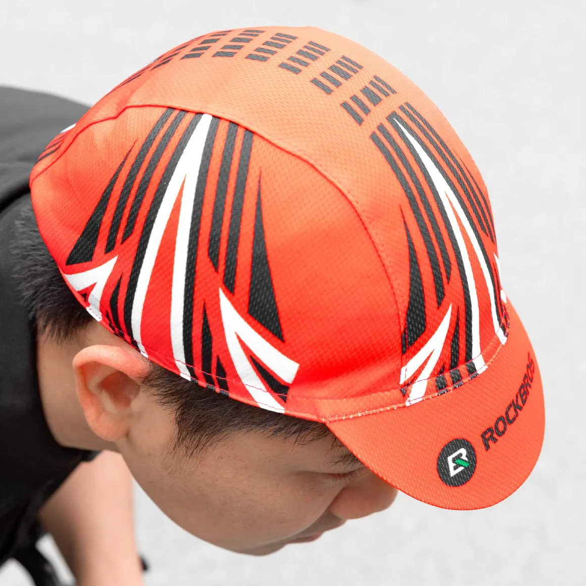 ROCKBROS Cycling Cap Sun Visor Ployester Breathable Rainbow Hat for Men Women