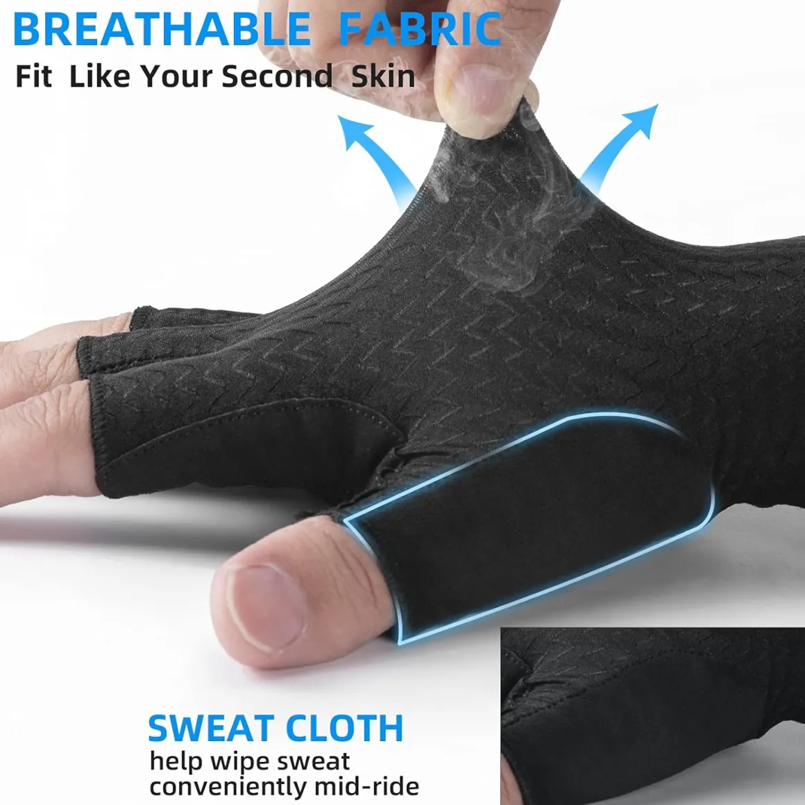 ROCKBROS Cycling Gloves Anti-Slip Breathable