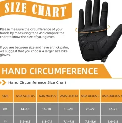 ROCKBROS Cycling Gloves Shock Absorbing Breathable