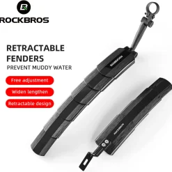 ROCKBROS Cycling Rear Fender Front Mudguard Road Mountain Bike Fender Adjustable