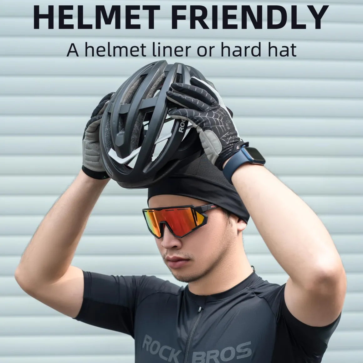 ROCKBROS Cycling Running Cap - UV Protection, Lightweight Helmet Liner