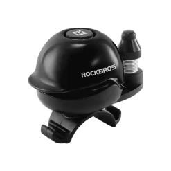 ROCKBROS 80DB Bike Bell Aluminum Alloy Helmet-Shaped Fits 22-34mm Handlebars