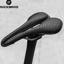 ROCKBROS 3D Carbon Fiber Bike Saddle Adaptive Custom Fit Seat for Men
