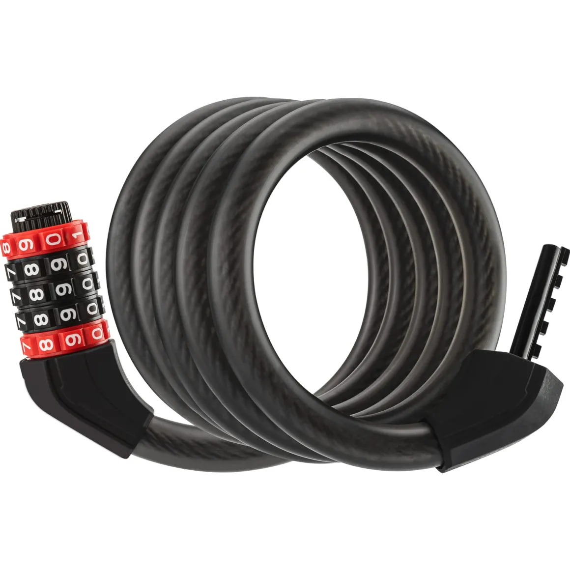 ROCKBROS 5-Digit Bike Lock Cable 70 Inch Combination Lock (5.9ft)