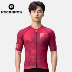 ROCKBROS Dragon Year Paint Model Series Quick Dry Cycling Jersey for Spring Summer