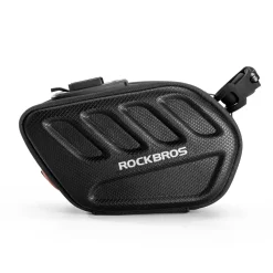 ROCKBROS 3D Shell Saddle Bike Seat Bag with Light Tail