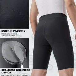 ROCKBROS Elastic Interface® Pads Men’s Cycling Waist Shorts - YDDK013