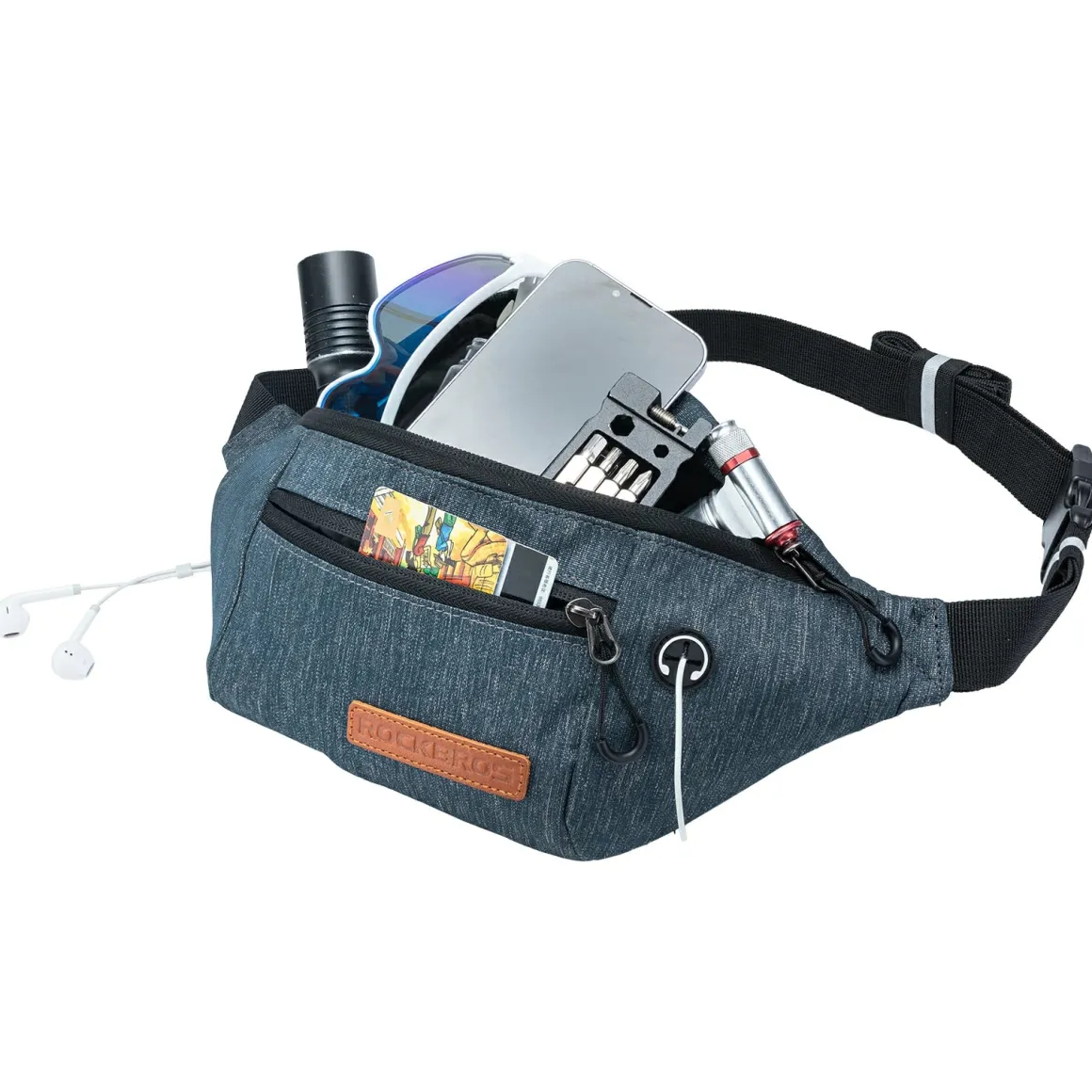 ROCKBROS Fanny Pack 1.5L Capacity Belt Bag