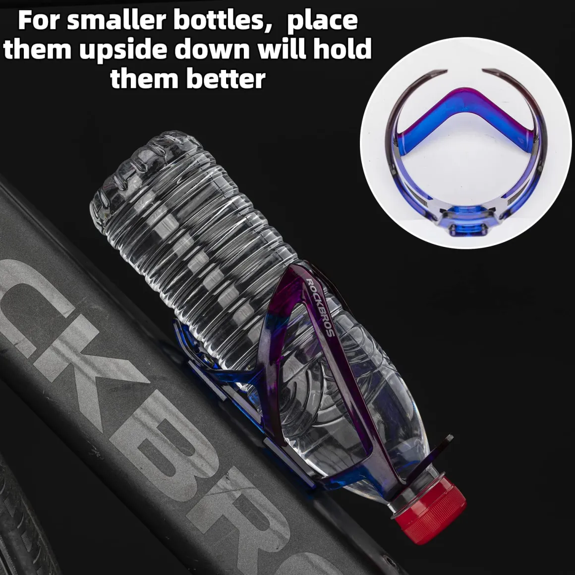 ROCKBROS FK-338 Bike Water Bottle Holder with Screws Tool