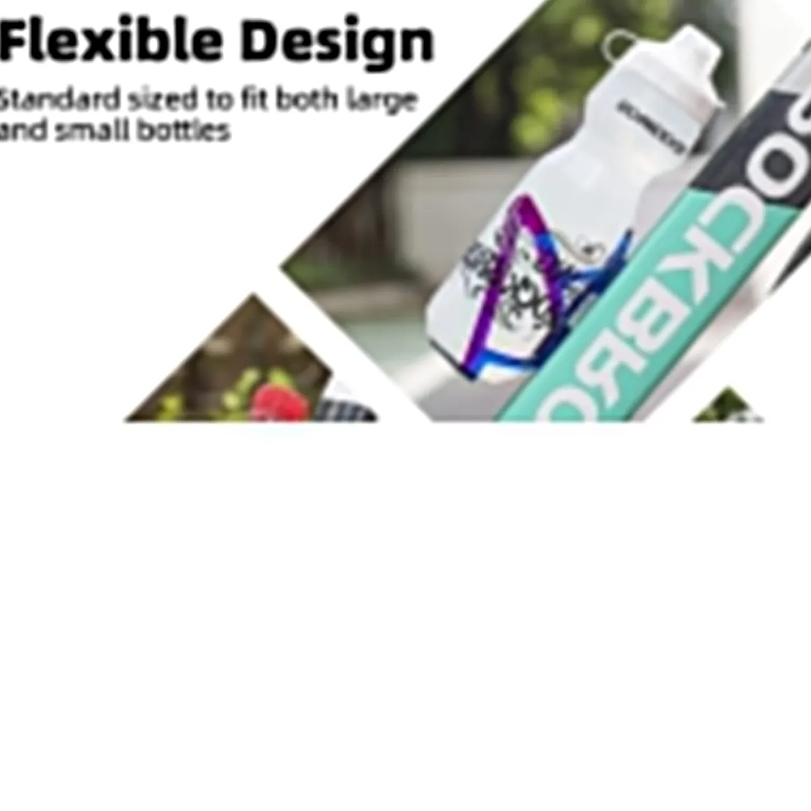 ROCKBROS FK-338 Bike Water Bottle Holder with Screws Tool